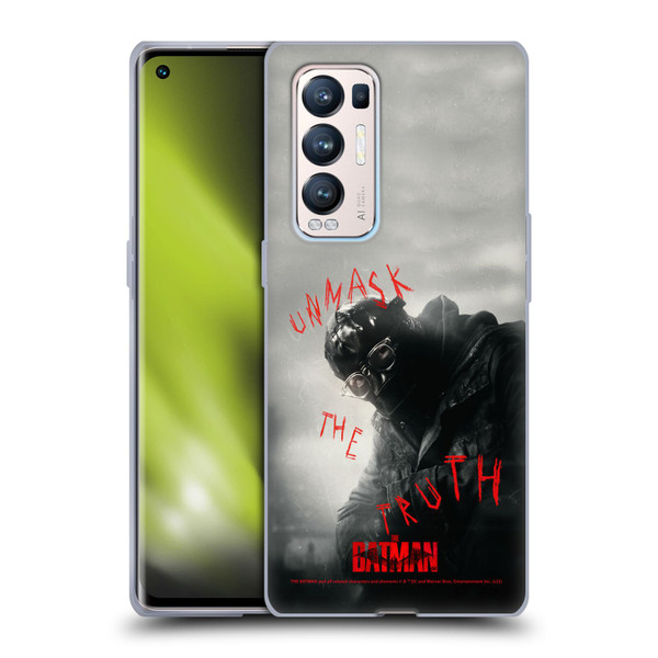 The Batman Posters Riddler Unmask The Truth Soft Gel Case for OPPO Find X3 Neo / Reno5 Pro+ 5G