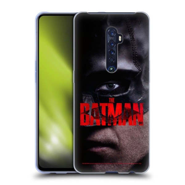 The Batman Posters Close Up Soft Gel Case for OPPO Reno 2