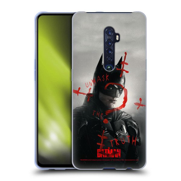 The Batman Posters Unmask The Truth Soft Gel Case for OPPO Reno 2