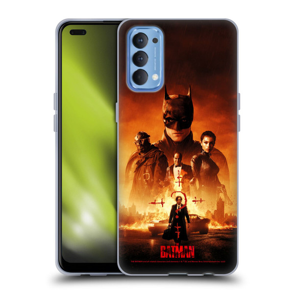 The Batman Posters Group Soft Gel Case for OPPO Reno 4 5G