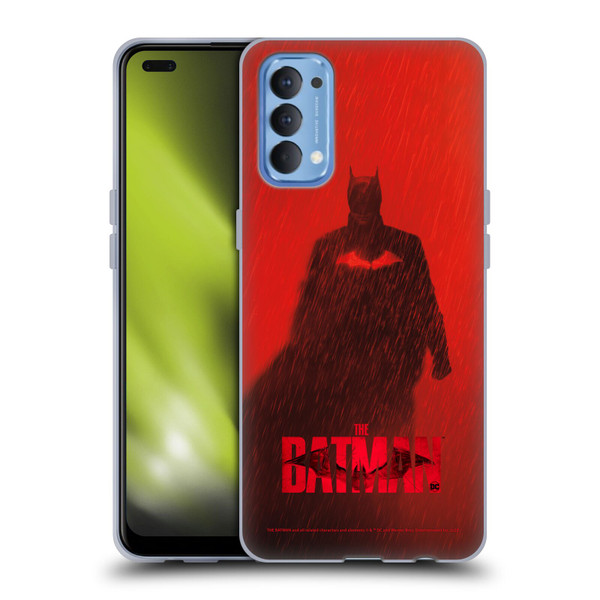 The Batman Posters Red Rain Soft Gel Case for OPPO Reno 4 5G