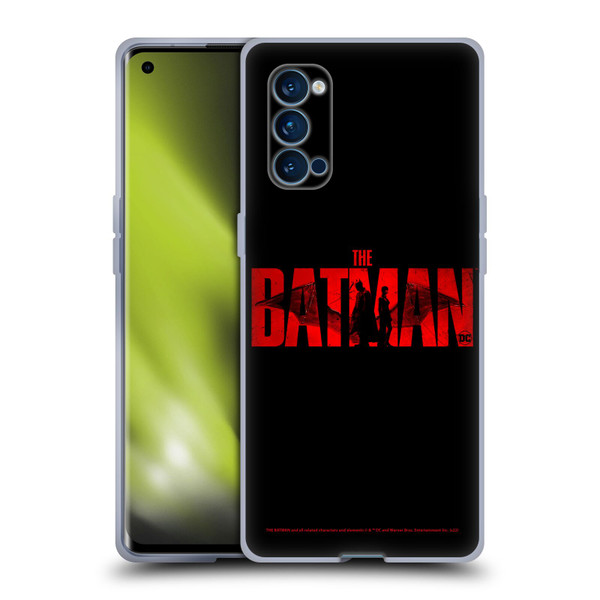 The Batman Posters Logo Soft Gel Case for OPPO Reno 4 Pro 5G