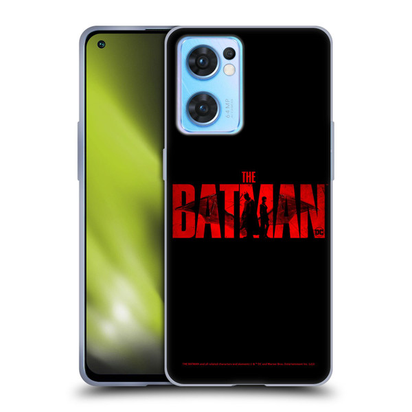 The Batman Posters Logo Soft Gel Case for OPPO Reno7 5G / Find X5 Lite