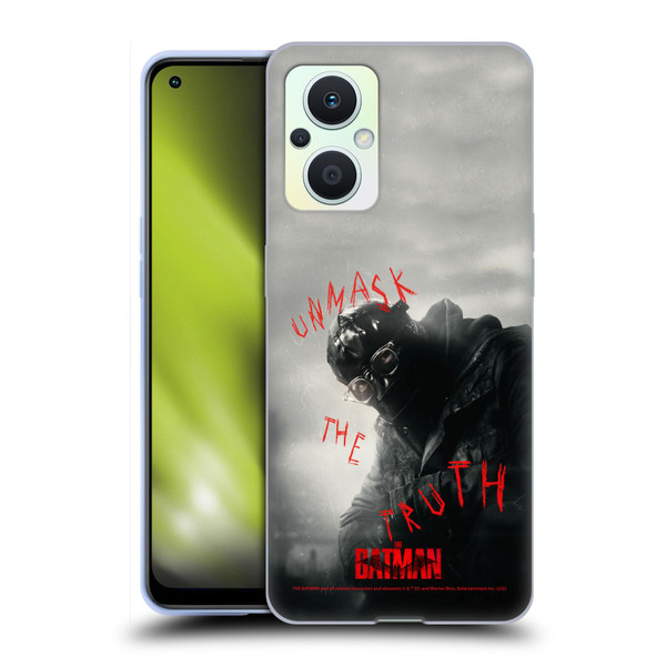 The Batman Posters Riddler Unmask The Truth Soft Gel Case for OPPO Reno8 Lite