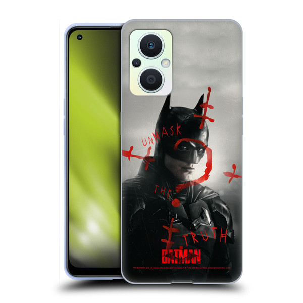 The Batman Posters Unmask The Truth Soft Gel Case for OPPO Reno8 Lite