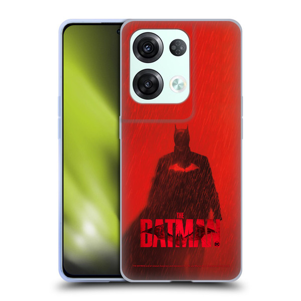 The Batman Posters Red Rain Soft Gel Case for OPPO Reno8 Pro