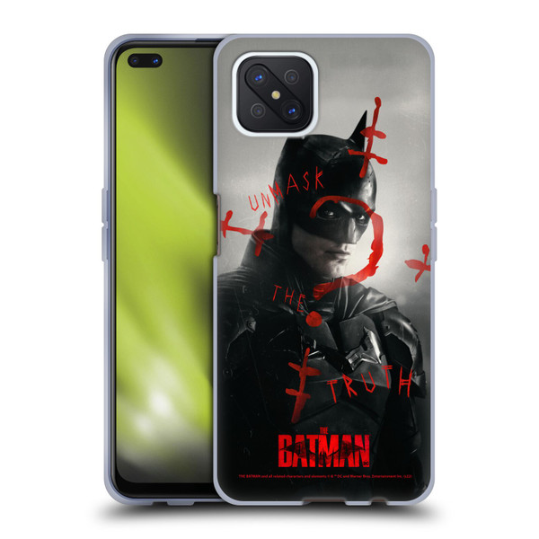 The Batman Posters Unmask The Truth Soft Gel Case for OPPO Reno4 Z 5G