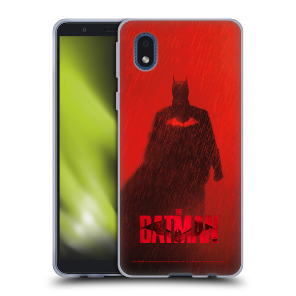The Batman Posters Red Rain Soft Gel Case for Samsung Galaxy A01 Core (2020)