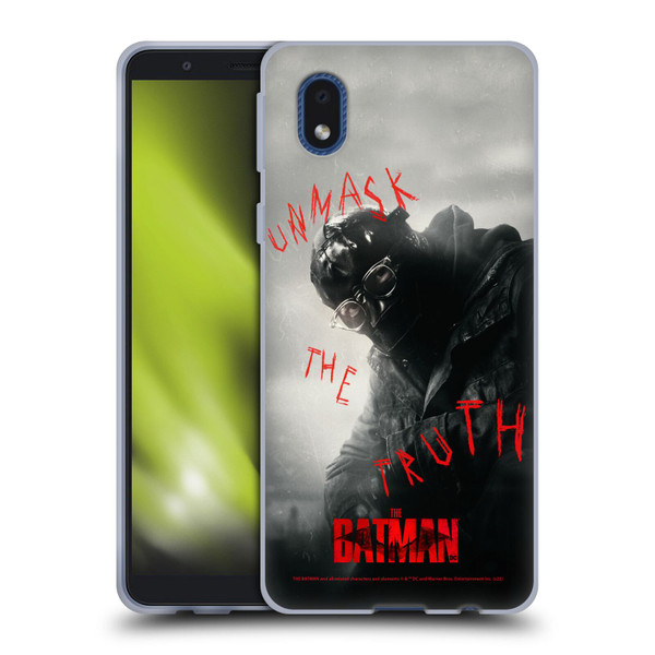 The Batman Posters Riddler Unmask The Truth Soft Gel Case for Samsung Galaxy A01 Core (2020)