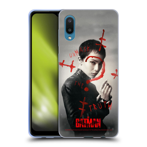 The Batman Posters Catwoman Unmask The Truth Soft Gel Case for Samsung Galaxy A02/M02 (2021)