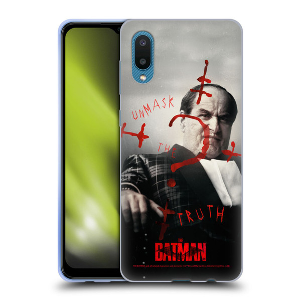 The Batman Posters Penguin Unmask The Truth Soft Gel Case for Samsung Galaxy A02/M02 (2021)