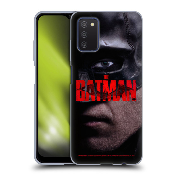 The Batman Posters Close Up Soft Gel Case for Samsung Galaxy A03s (2021)