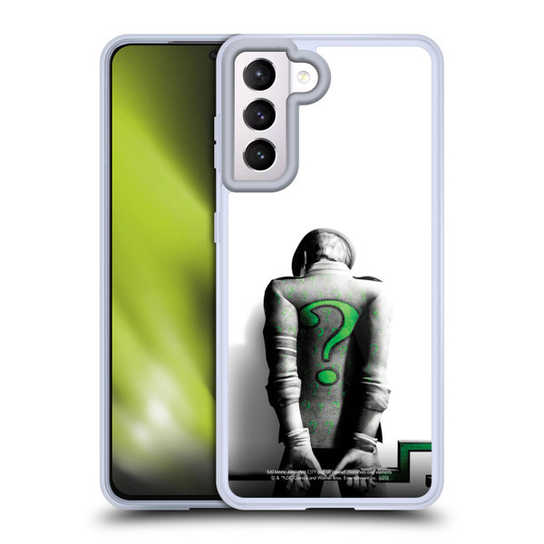 Batman Arkham City Villains Riddler Soft Gel Case for Samsung Galaxy S21 5G