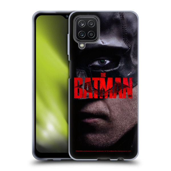 The Batman Posters Close Up Soft Gel Case for Samsung Galaxy A12 (2020)