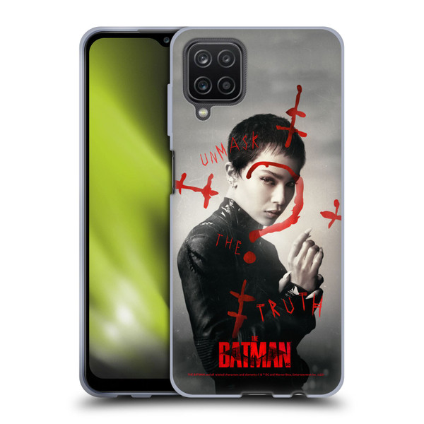 The Batman Posters Catwoman Unmask The Truth Soft Gel Case for Samsung Galaxy A12 (2020)