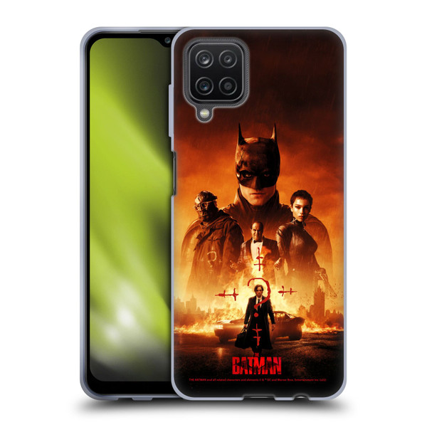 The Batman Posters Group Soft Gel Case for Samsung Galaxy A12 (2020)