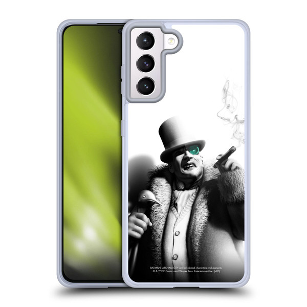 Batman Arkham City Villains Penguin Soft Gel Case for Samsung Galaxy S21+ 5G