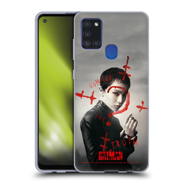 The Batman Posters Catwoman Unmask The Truth Soft Gel Case for Samsung Galaxy A21s (2020)