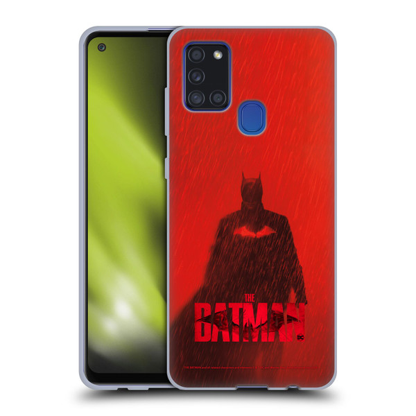 The Batman Posters Red Rain Soft Gel Case for Samsung Galaxy A21s (2020)
