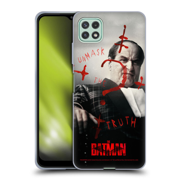 The Batman Posters Penguin Unmask The Truth Soft Gel Case for Samsung Galaxy A22 5G / F42 5G (2021)