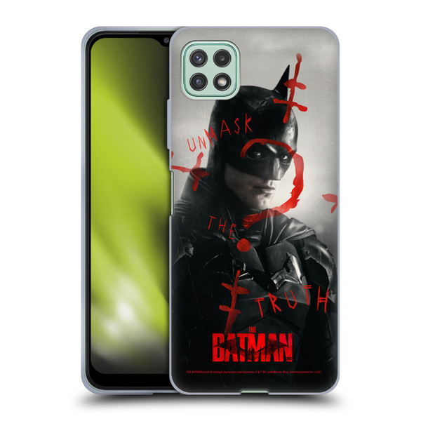The Batman Posters Unmask The Truth Soft Gel Case for Samsung Galaxy A22 5G / F42 5G (2021)