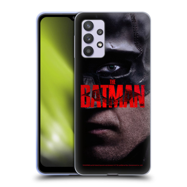 The Batman Posters Close Up Soft Gel Case for Samsung Galaxy A32 5G / M32 5G (2021)