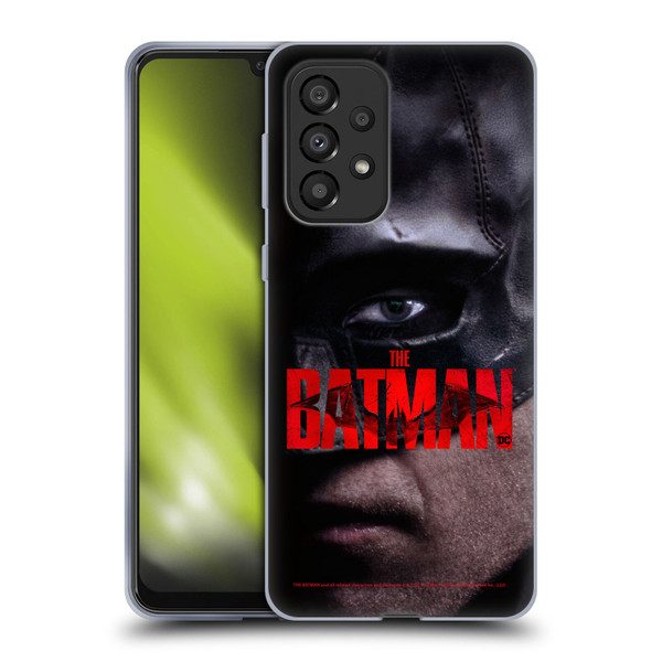 The Batman Posters Close Up Soft Gel Case for Samsung Galaxy A33 5G (2022)
