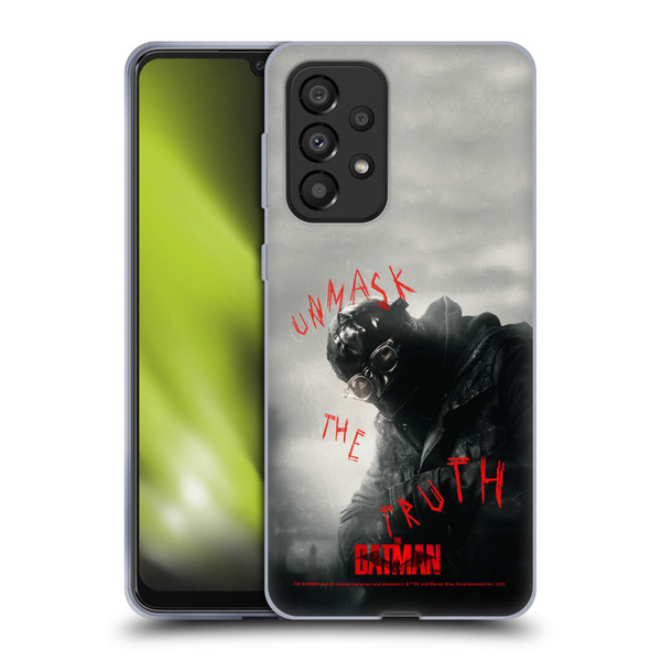 The Batman Posters Riddler Unmask The Truth Soft Gel Case for Samsung Galaxy A33 5G (2022)