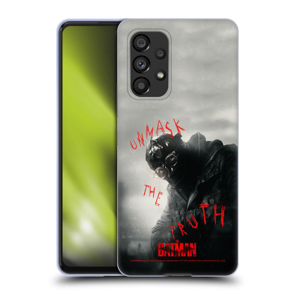 The Batman Posters Riddler Unmask The Truth Soft Gel Case for Samsung Galaxy A53 5G (2022)