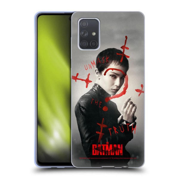 The Batman Posters Catwoman Unmask The Truth Soft Gel Case for Samsung Galaxy A71 (2019)
