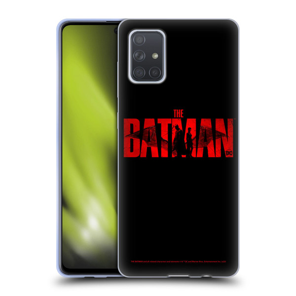 The Batman Posters Logo Soft Gel Case for Samsung Galaxy A71 (2019)