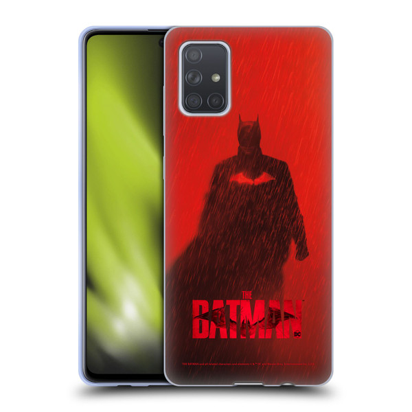 The Batman Posters Red Rain Soft Gel Case for Samsung Galaxy A71 (2019)