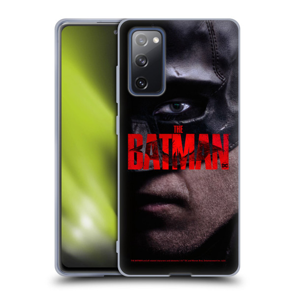 The Batman Posters Close Up Soft Gel Case for Samsung Galaxy S20 FE / 5G