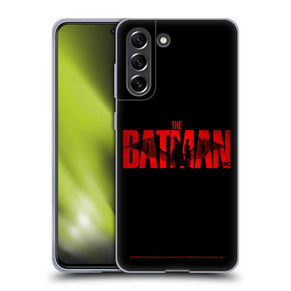 The Batman Posters Logo Soft Gel Case for Samsung Galaxy S21 FE 5G