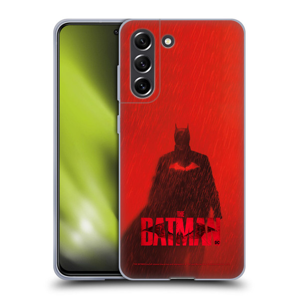 The Batman Posters Red Rain Soft Gel Case for Samsung Galaxy S21 FE 5G