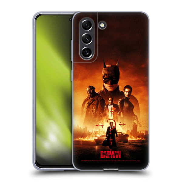 The Batman Posters Group Soft Gel Case for Samsung Galaxy S21 FE 5G