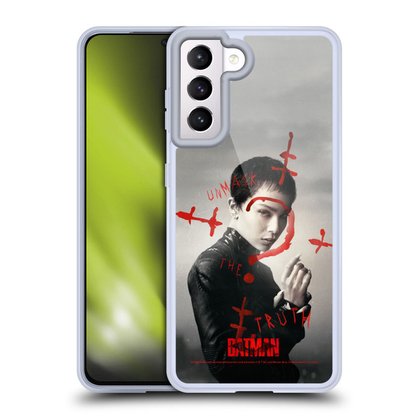 The Batman Posters Catwoman Unmask The Truth Soft Gel Case for Samsung Galaxy S21 5G