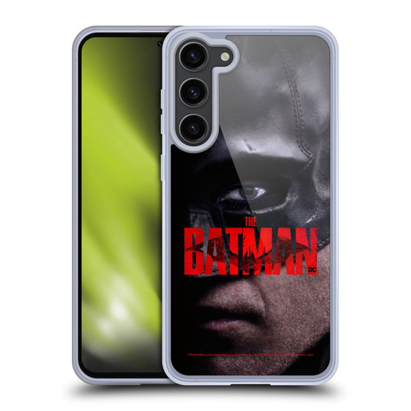 The Batman Posters Close Up Soft Gel Case for Samsung Galaxy S23+ 5G