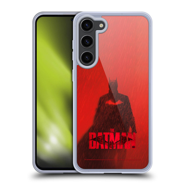 The Batman Posters Red Rain Soft Gel Case for Samsung Galaxy S23+ 5G