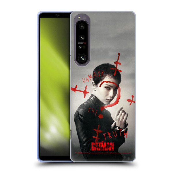 The Batman Posters Catwoman Unmask The Truth Soft Gel Case for Sony Xperia 1 IV