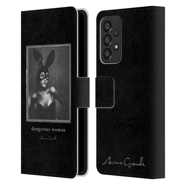 Ariana Grande Dangerous Woman Bunny Leather Book Wallet Case Cover For Samsung Galaxy A33 5G (2022)