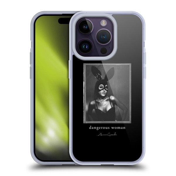Ariana Grande Dangerous Woman Bunny Soft Gel Case for Apple iPhone 14 Pro