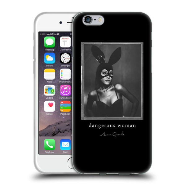 Ariana Grande Dangerous Woman Bunny Soft Gel Case for Apple iPhone 6 / iPhone 6s