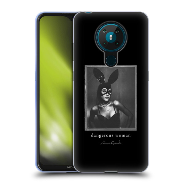 Ariana Grande Dangerous Woman Bunny Soft Gel Case for Nokia 5.3