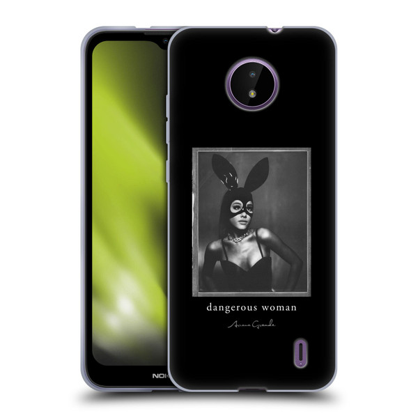 Ariana Grande Dangerous Woman Bunny Soft Gel Case for Nokia C10 / C20