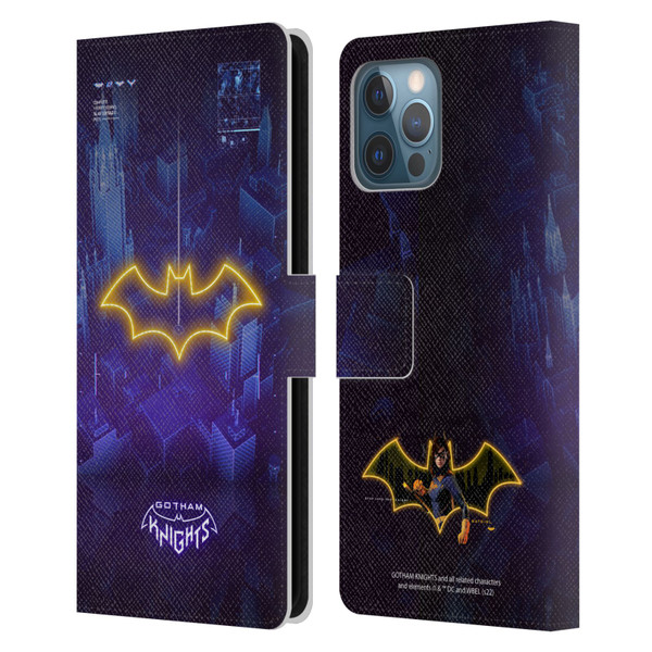 Gotham Knights Character Art Batgirl Leather Book Wallet Case Cover For Apple iPhone 12 Pro Max