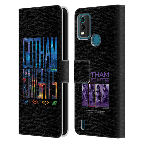 Gotham Knights Character Art Logo Leather Book Wallet Case Cover For Nokia G11 Plus