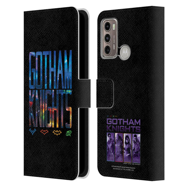 Gotham Knights Character Art Logo Leather Book Wallet Case Cover For Motorola Moto G60 / Moto G40 Fusion