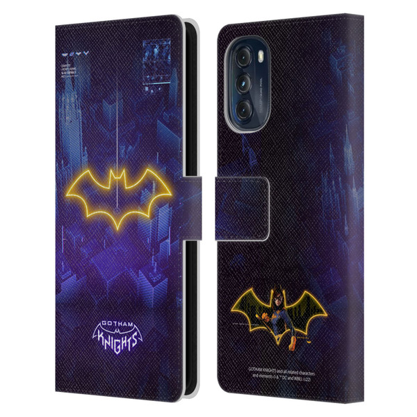 Gotham Knights Character Art Batgirl Leather Book Wallet Case Cover For Motorola Moto G (2022)