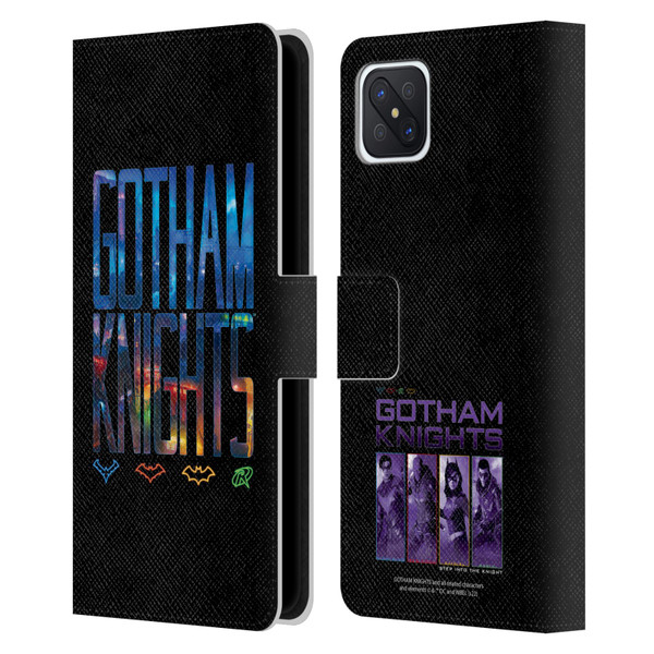 Gotham Knights Character Art Logo Leather Book Wallet Case Cover For OPPO Reno4 Z 5G